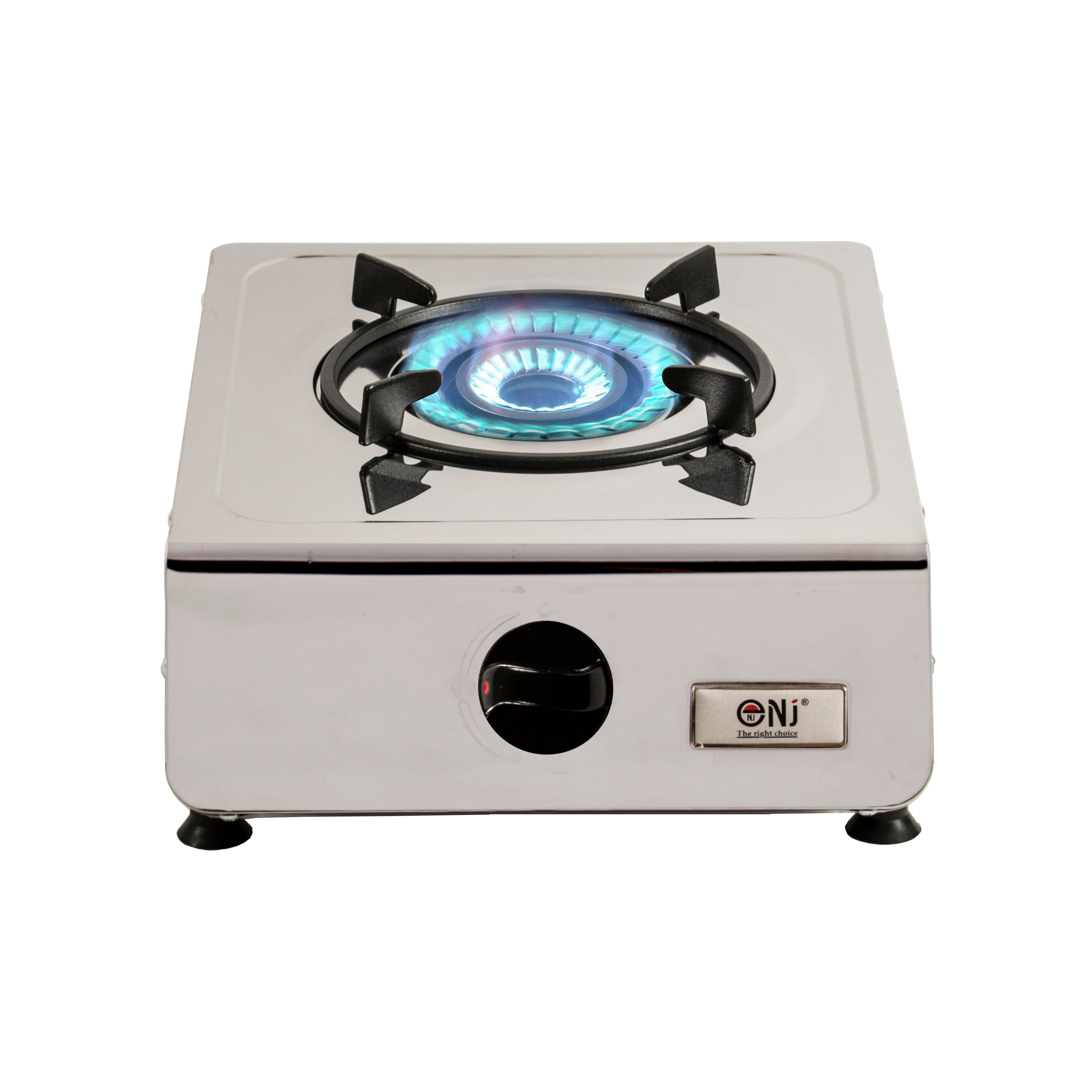 NJ-100 Gas Stove Single Burner Stainless Steel Outdoor Camping