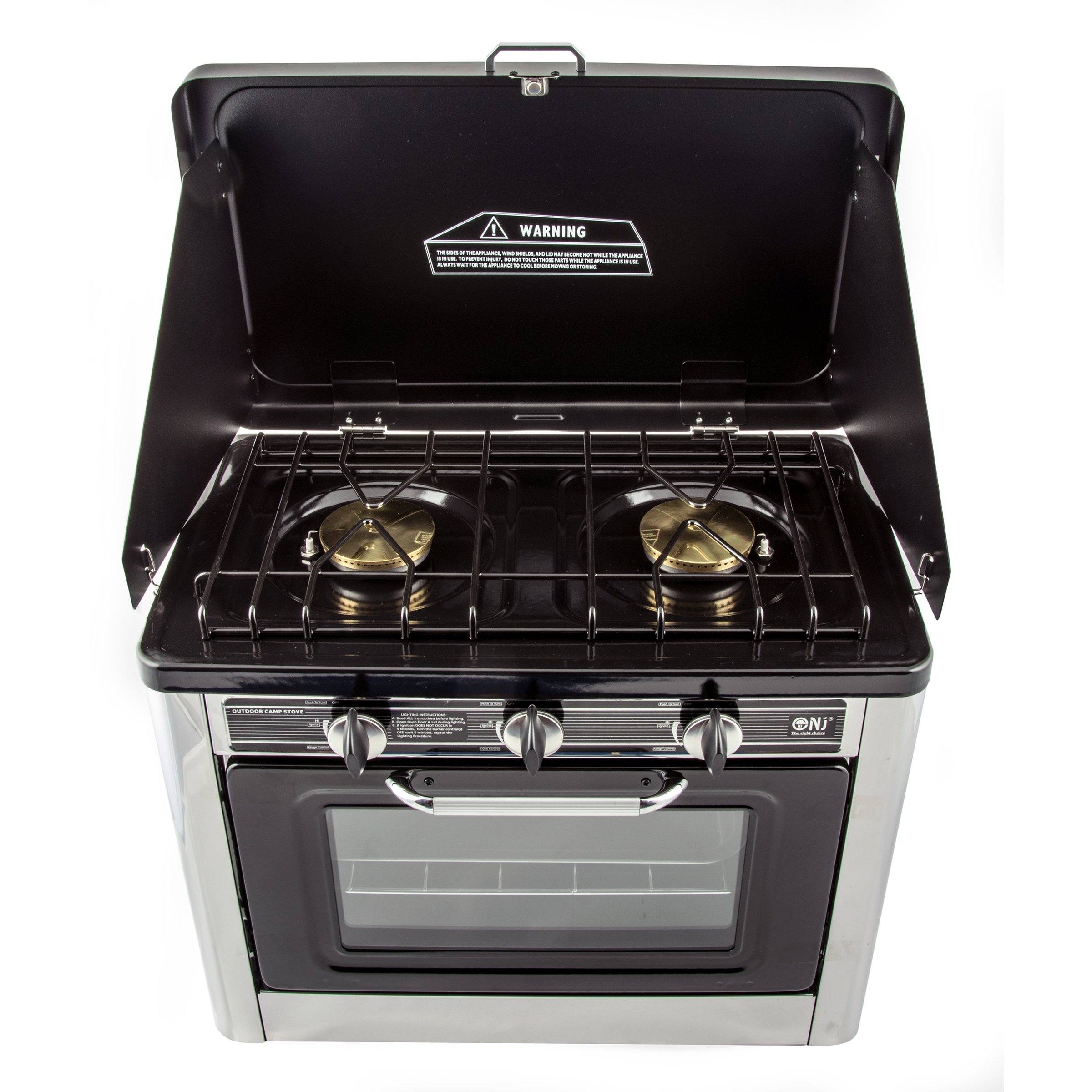 CO-01 Camping 2in1 Gas Stove and Oven for Outing Caravan Picnic