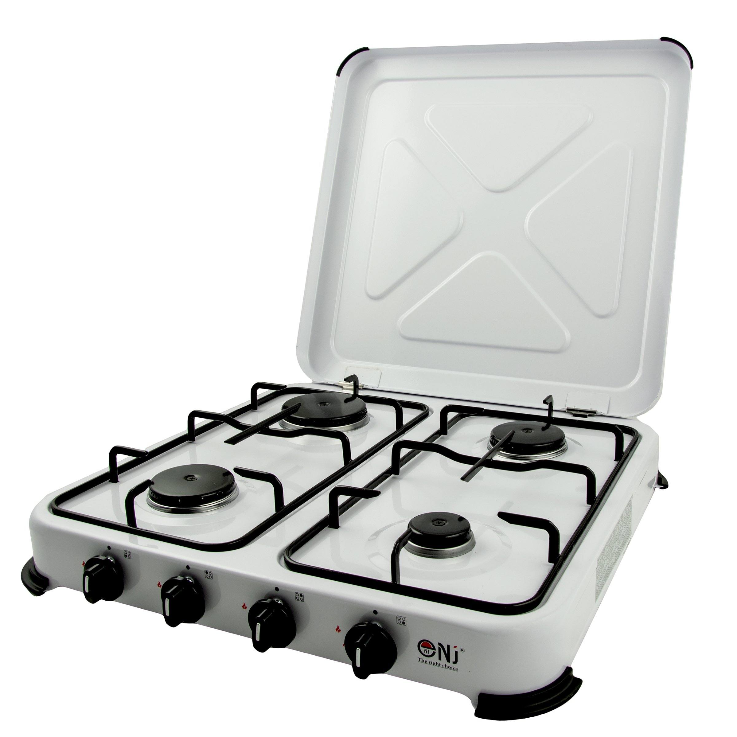 NJ-04 Outdoor Camping Gas Stove 4 Burners 5.45 kW
