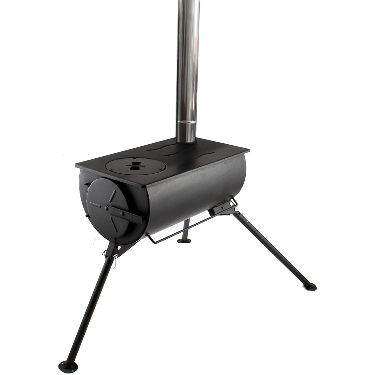 NJ Portable Wood Burning Stove Freestanding Carry Bag Camping