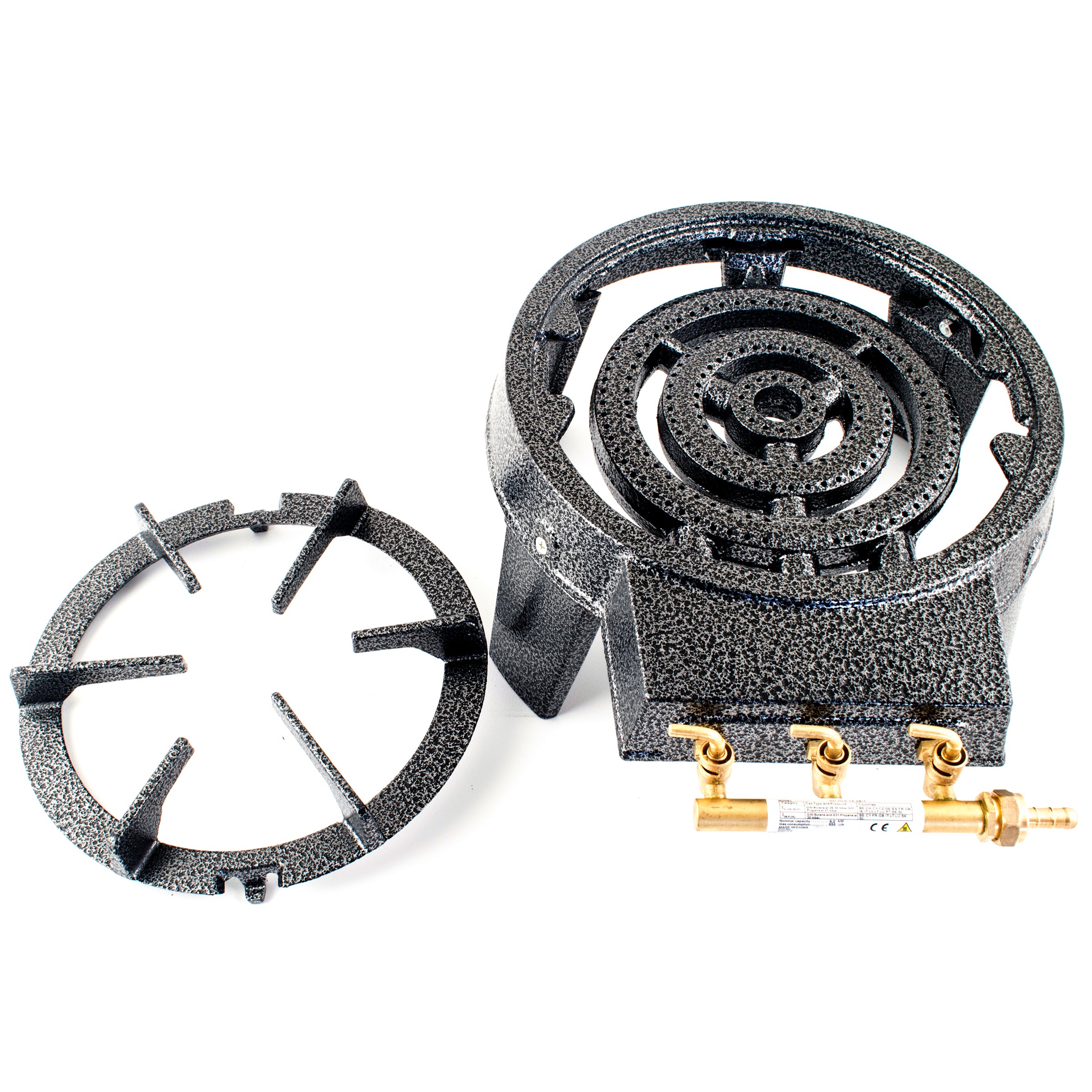 for outdoor cooking only or in well-ventilated areas