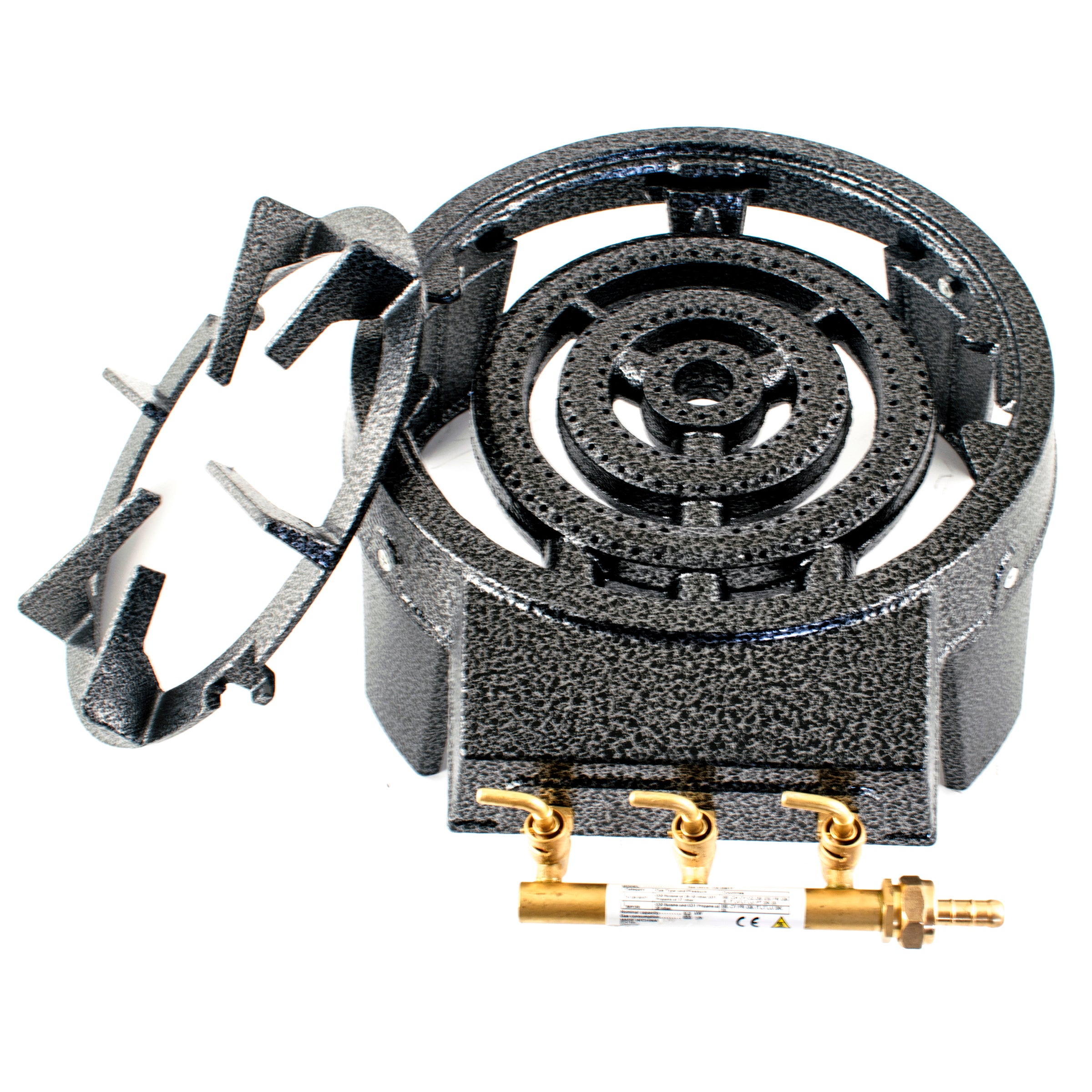 double burner central high power; highly efficient with max heat input 9.0 kW
