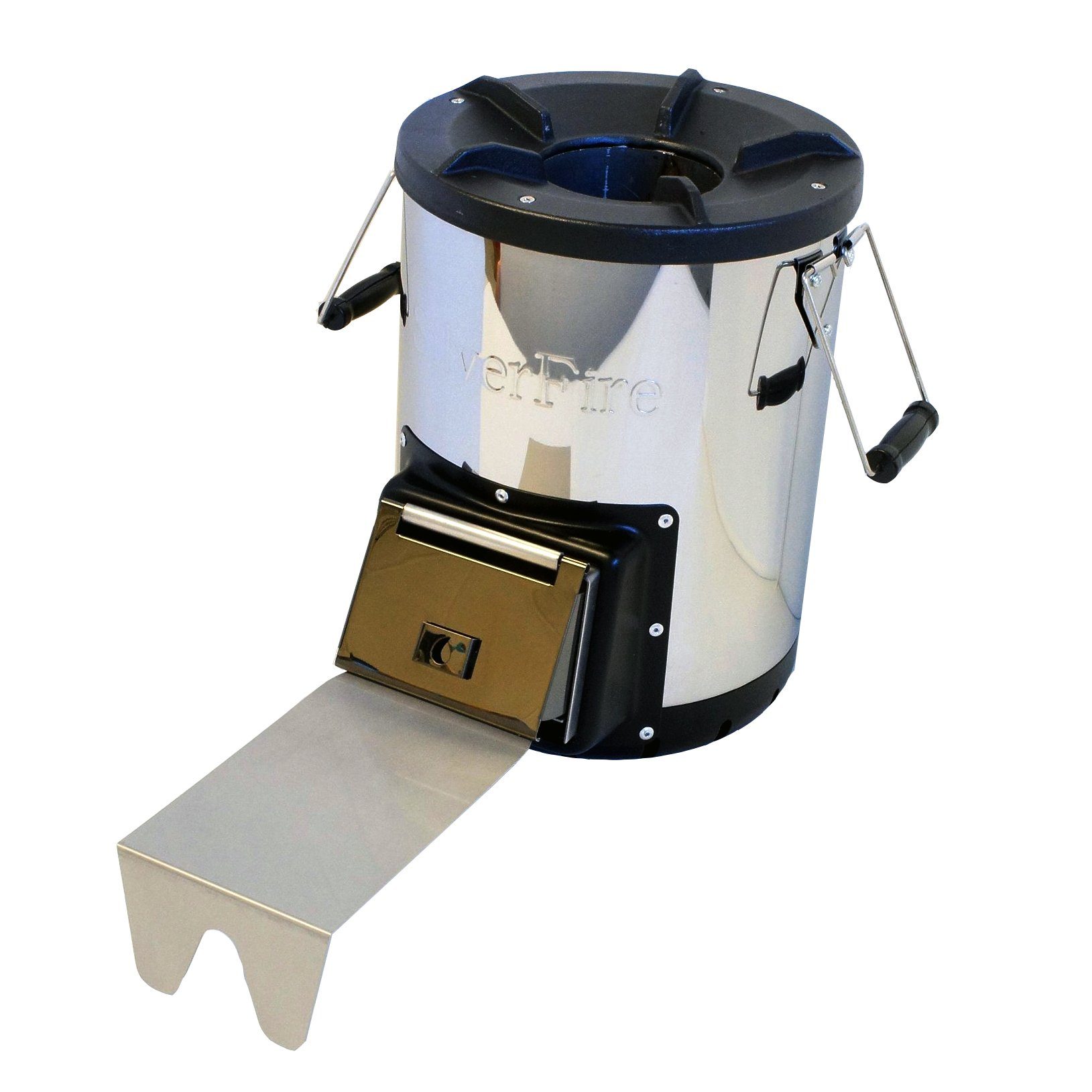 SilverFire Survivor Rocket Stove BBQ Biomass Eco Friendly Cooker