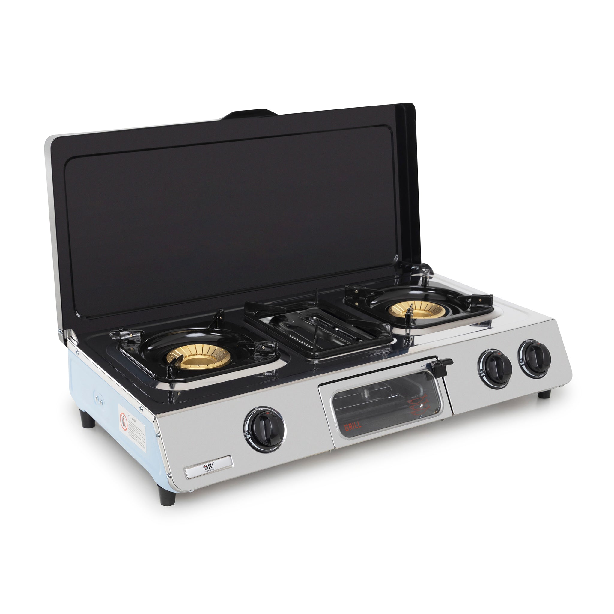G-87C triple burner gas stove