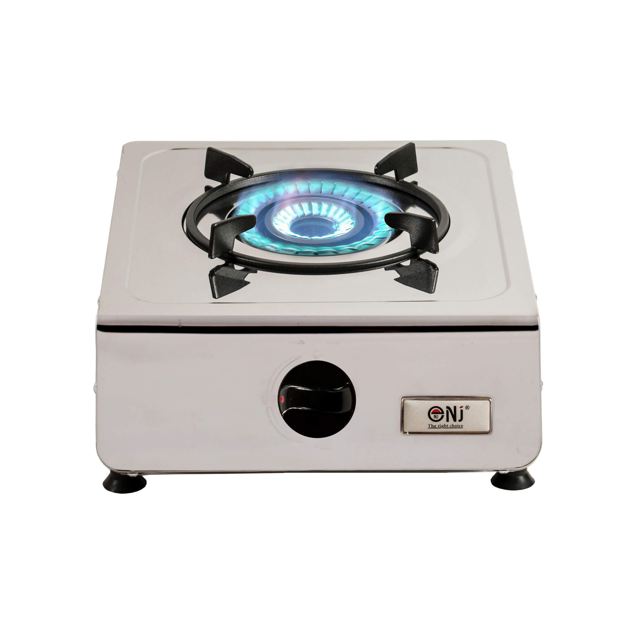 NJ-100 single burner gas stove blue flame