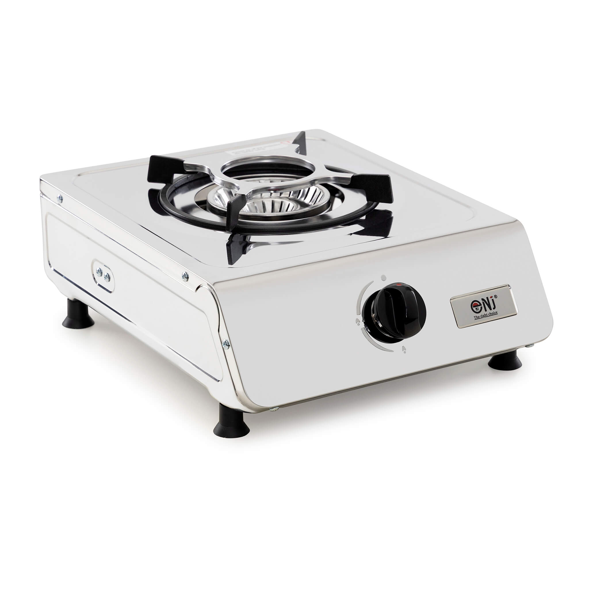 Outdoor single burner gas stove kettle pan support