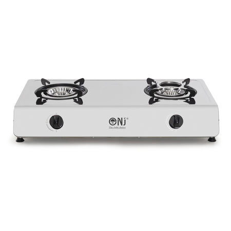 Double burner gas stove for camping outdoor