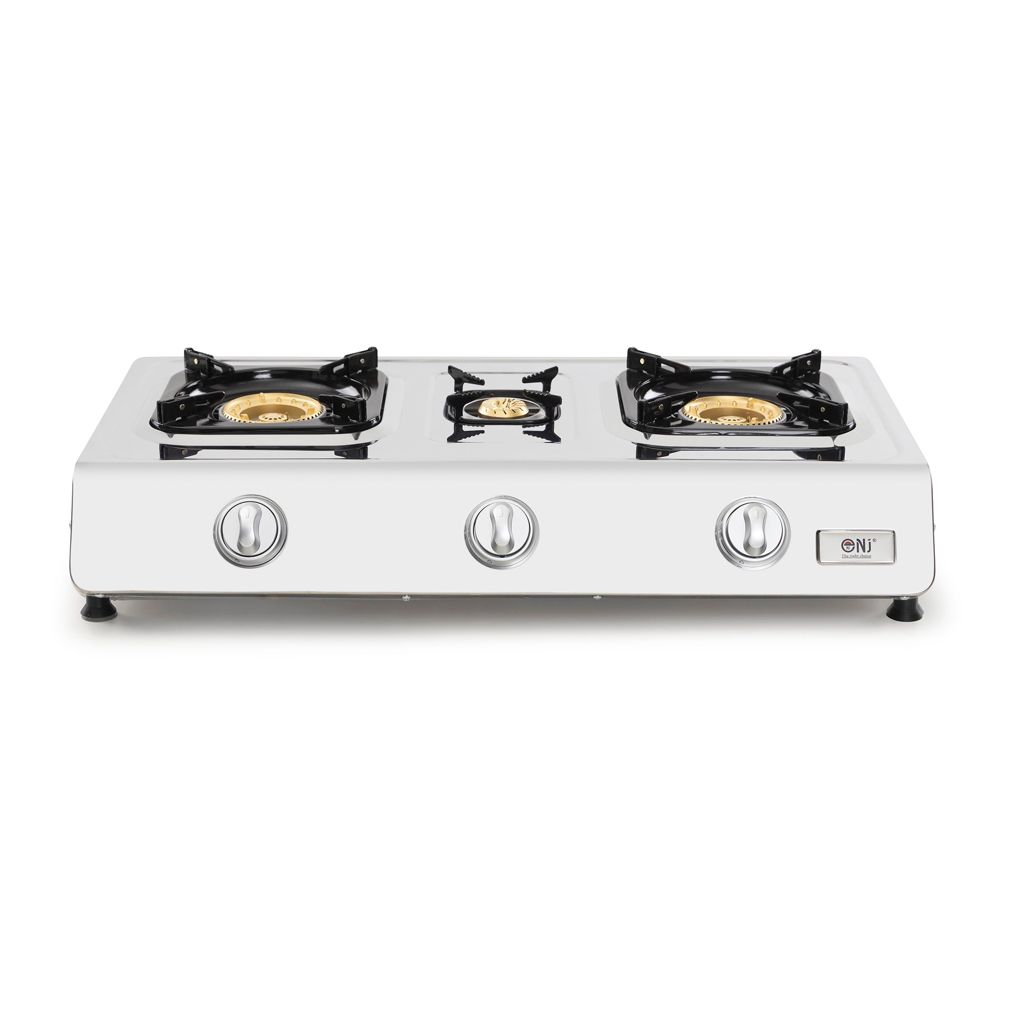 NSD-3 Indoor 3-Burner Stainless Steel Gas Stove