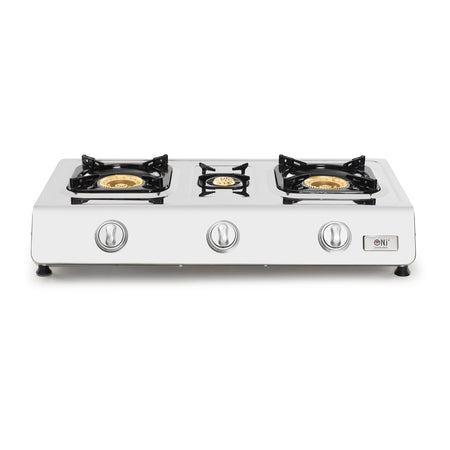 NSD-3 Indoor 3-Burner Stainless Steel Gas Stove