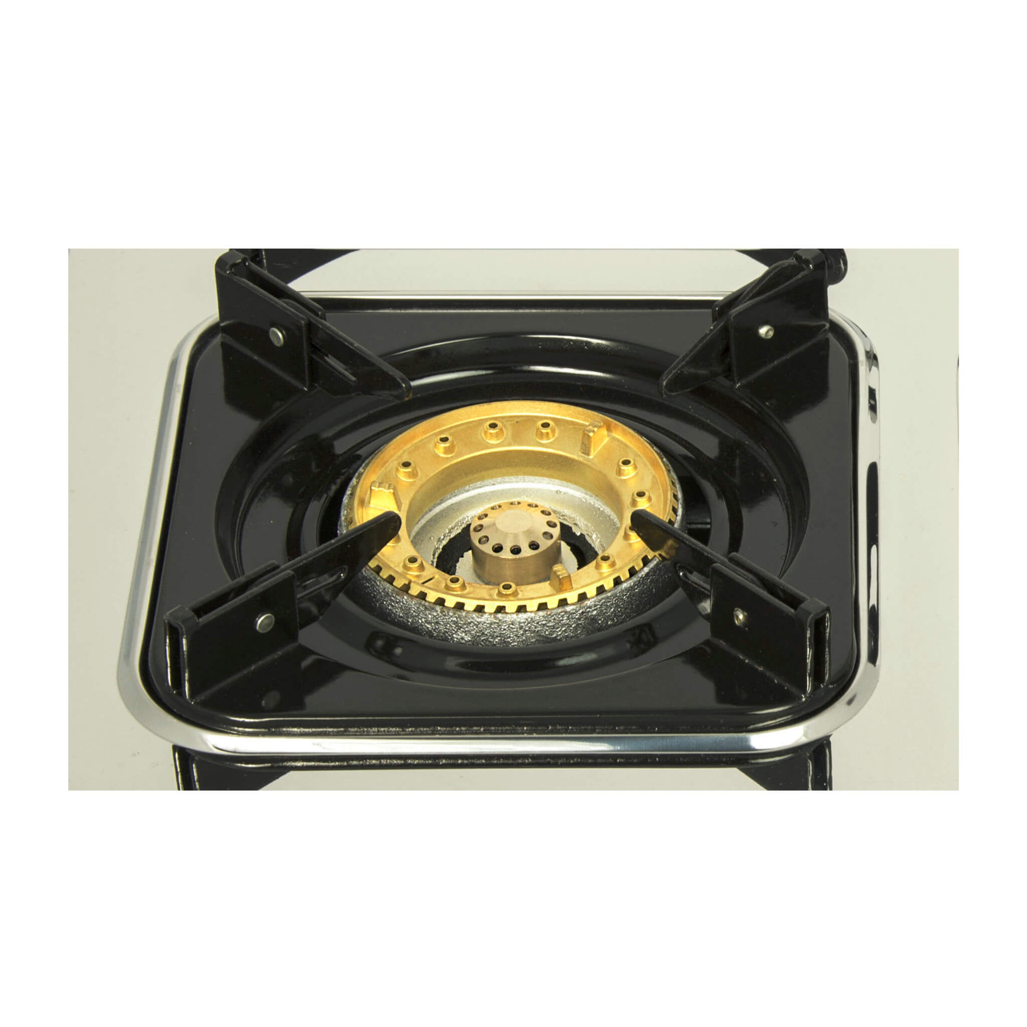Enamel wok pan support for gas stove