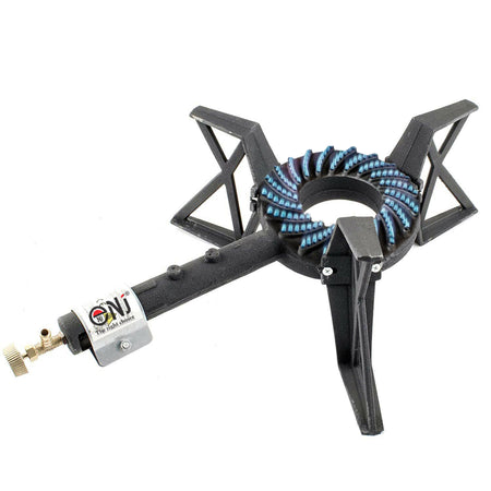 NJ GB-10 Cast Iron Burner Gas Stove Large Boiling Ring Cooker Outdoor Catering