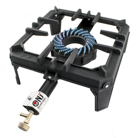 NJ GB-29 Large Gas Stove Cast Iron Boiling Ring Burner 8kW Restaurant Catering Outdoor