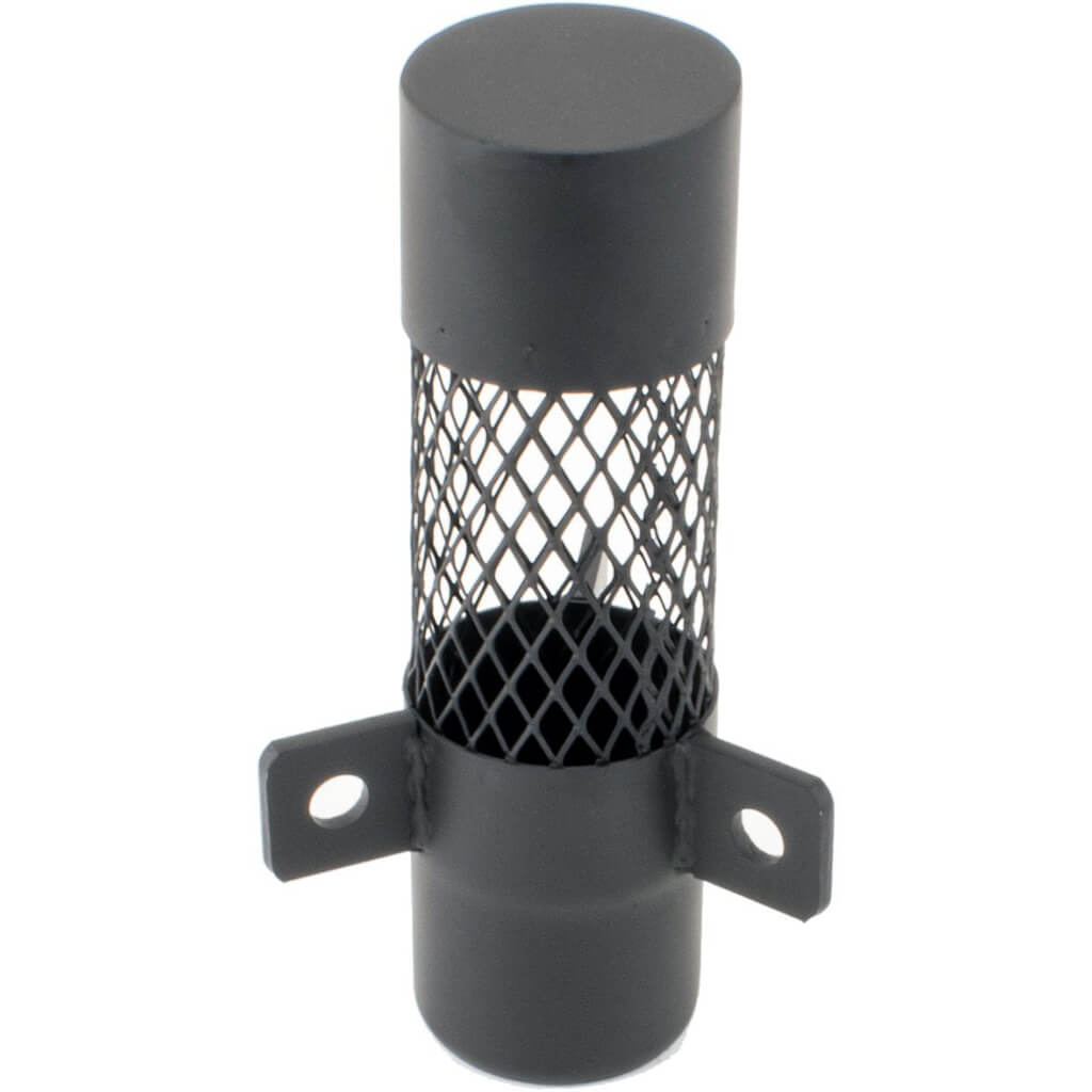 Spark arrestor for portable wood stove Frontier