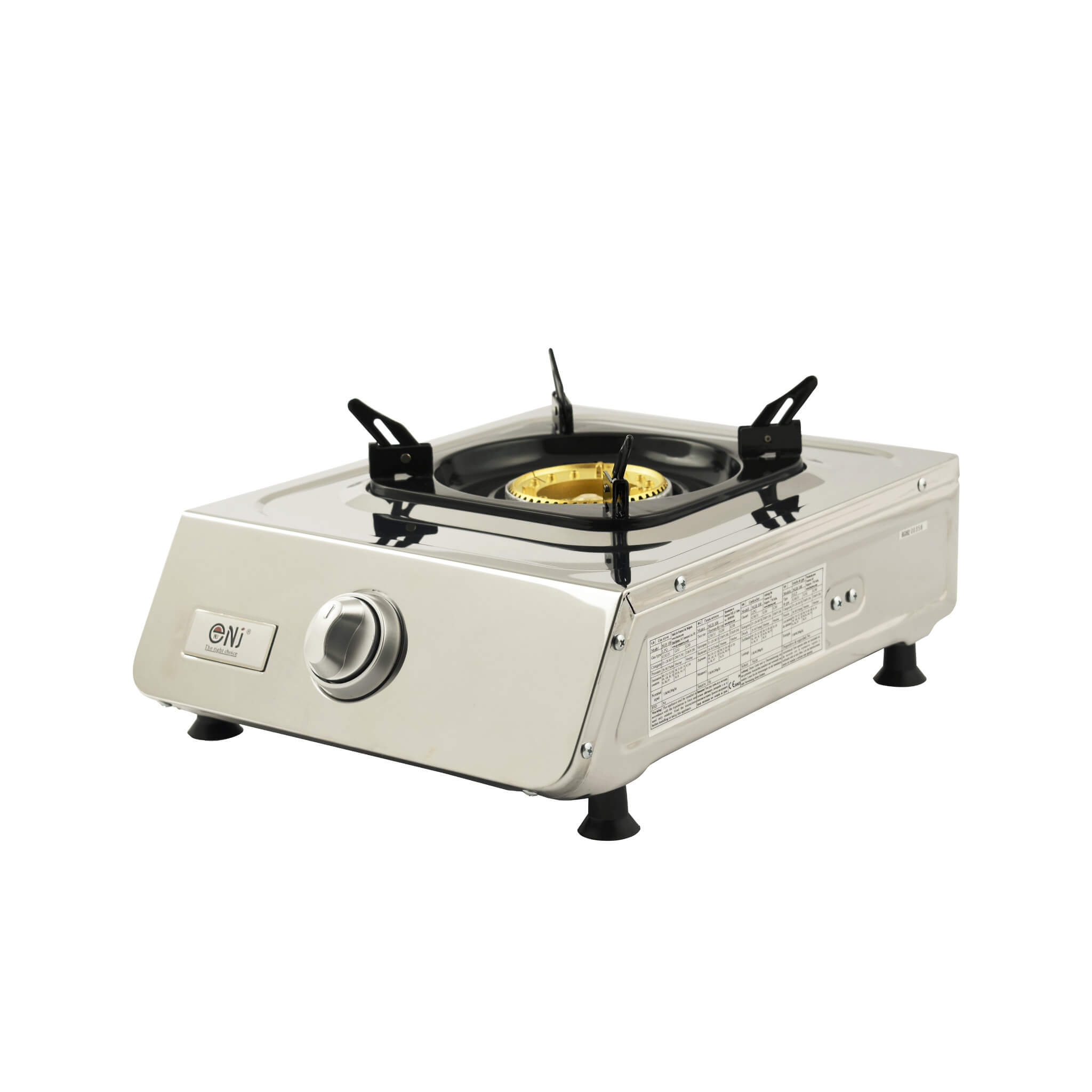 NGB-100-Portable gas stove on a white background