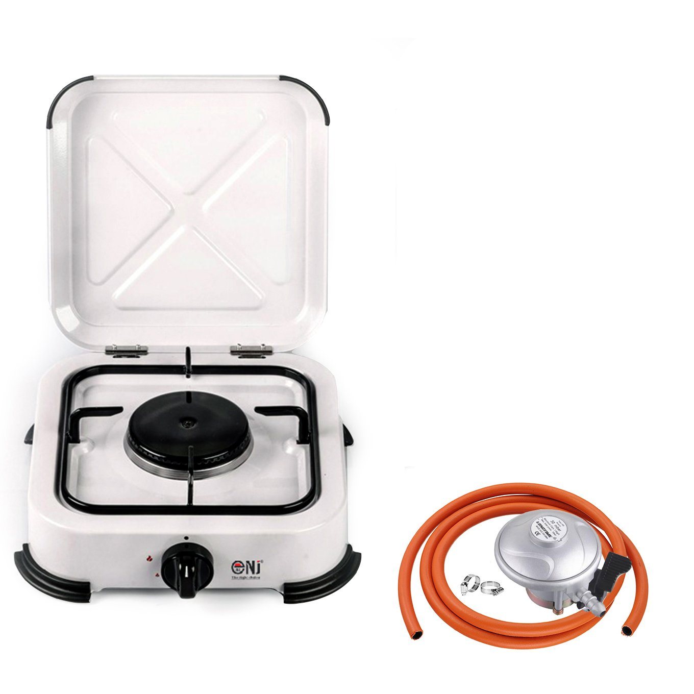 NJ-01 Portable 1 Burner Gas Stove butane regulator set