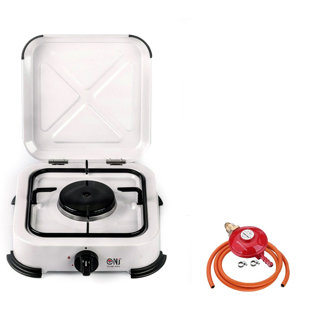 NJ-01 Portable 1 Burner Gas Stove propane regulator set