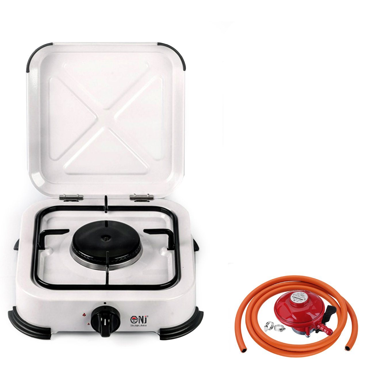 NJ-01 Portable 1 Burner Gas Stove propane regulator set