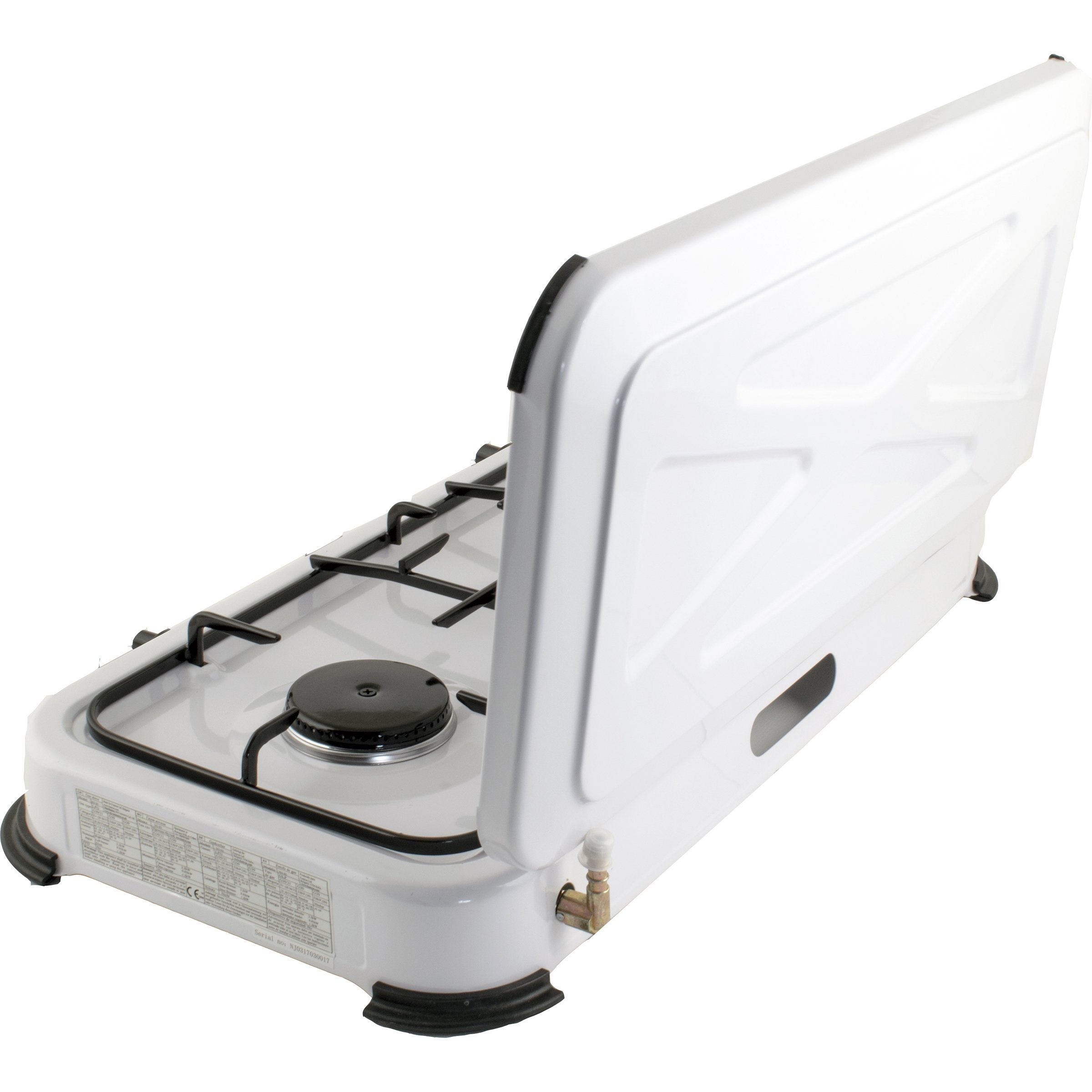 NJ-02 Portable Camping 2 Burners Gas Stove LPG 3.4kW