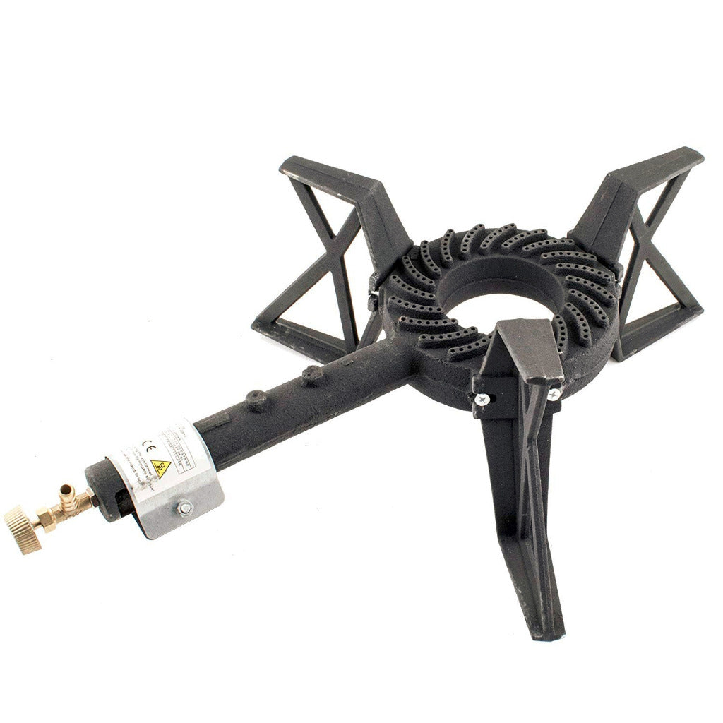 NJ GB-10 Outdoor Gas Stove Powerful Cast Iron Burner Restaurant Catering 