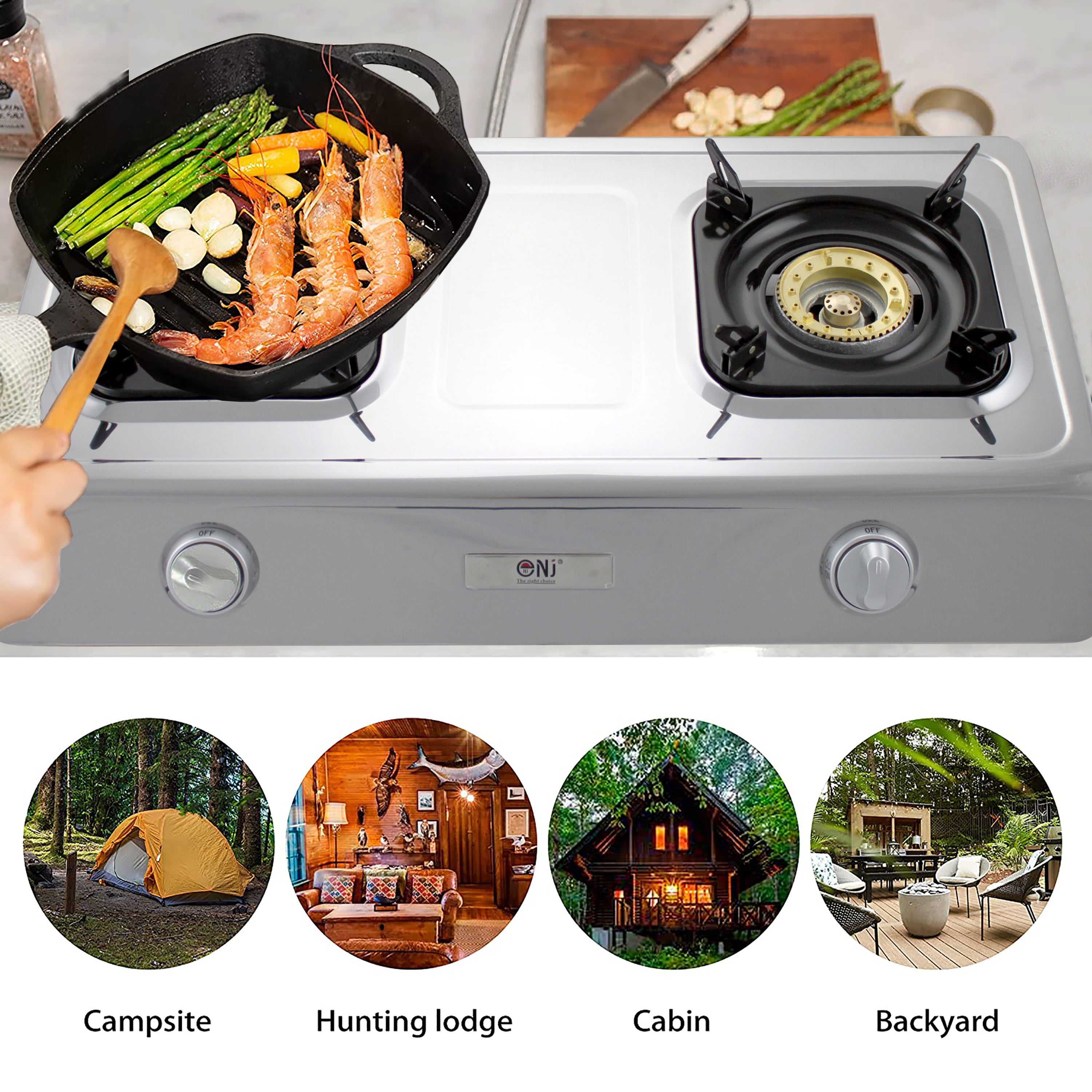 Indoor High Pressure Cooker Propane Double Burner Gas Stove Tailgating  Camping/ZG-2052 Manufacturers and Suppliers - Made in China - Besse Electric